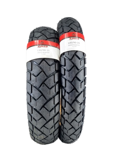 130/90-15 Ve 100/90-19 Tubeless - Dubleks Speed Blaster Lastik Takımı