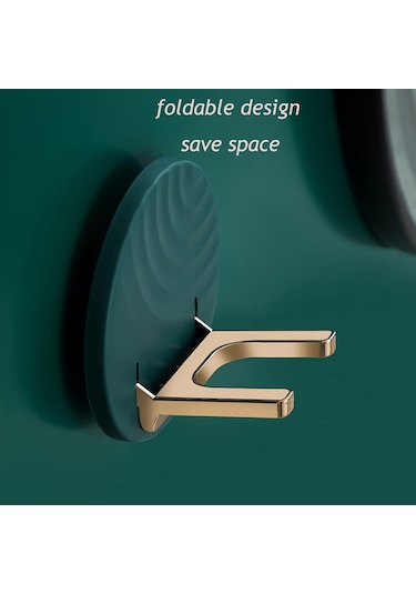 Moveevo Saç Kurutma Makinesi Tutucusu Yapışkanlı Saç Kurutma Makinesi Tutucusu Duvara Monte Saç Kurutma Makinesi Tutucusu Yeşil