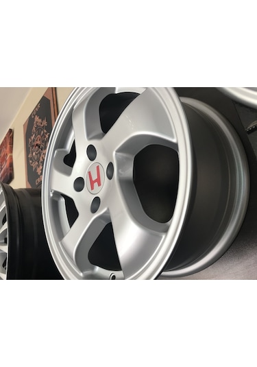 Honda Vtec Vti 15 Jant Takımı 4X100 Bijon Aralığı 56.1 Göbek Çapı
