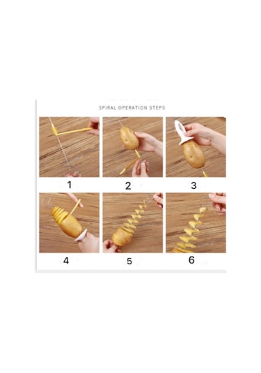 Cbtx Tornado Patates Spiral Kesici Dilimleme Patates Cipsi Pişirme Araçları