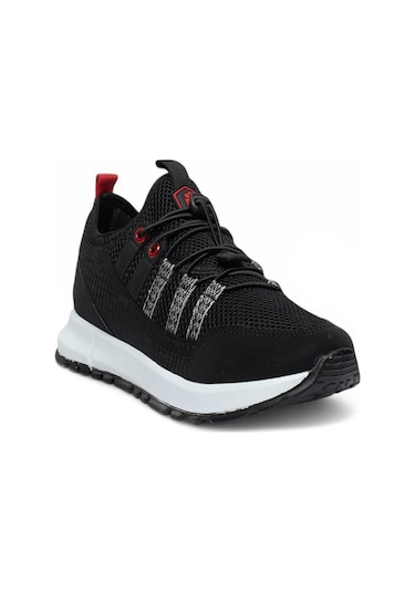 Celira Glc Siyah Erkek Fileli Sneaker Spor Ayakkabı Siyah