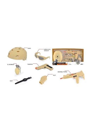 Aksesuarlı Polis Seti D006a