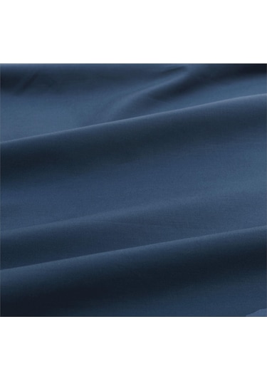 Çift Kişilik Lastikli Çarşaf Koyu Mavi Renk Meridyendukkan 160x200 Cm Pamuk-liyosel