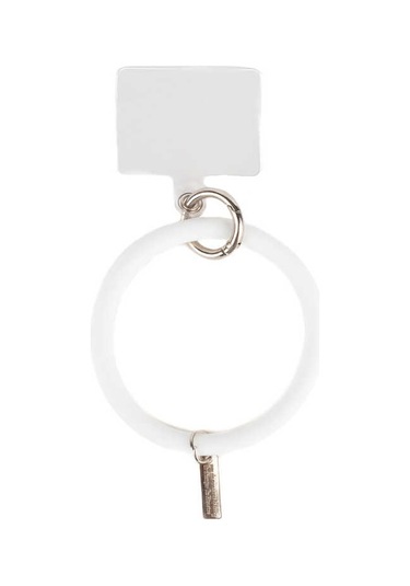 Kilifone - Cep Telefonu Hanger 01 Telefon Tutucu El Askısı Bileklik - Beyaz - T23304 Beyaz