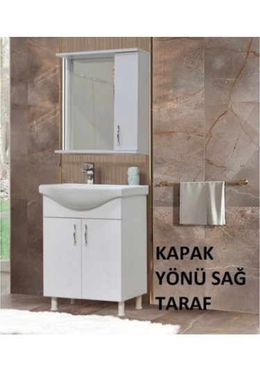 Banyo Dolabı 55 Cm Takım Çok Renkli