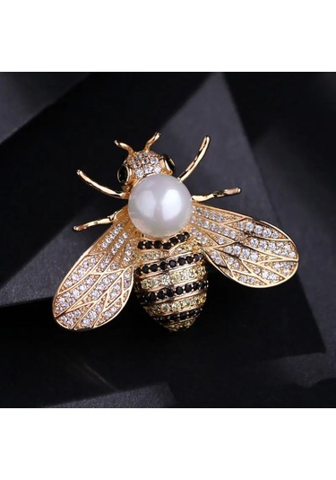 Vintage Klasik Kadınlar Lüks Arı Kristal Broş Takı Büyük Rhinesotne Metal Style 11 Style 11 Çok Renkli