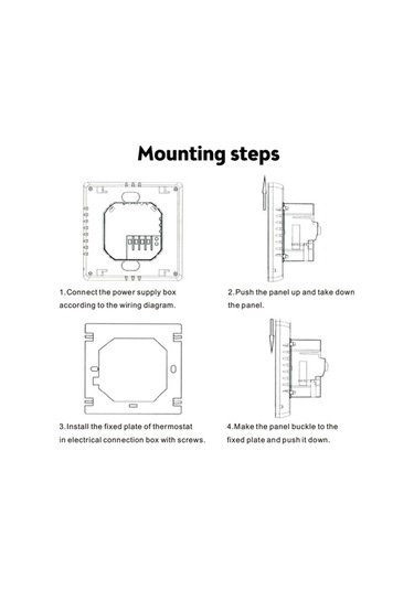Pazly Wifi Akıllı Termostat 5+2 Programlanabilir 3a Su Isıtma Tuya Ses Kontrolü