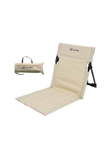 Cool Camp C-y006 Açık Hava Kamp Sırt Minderi Alüminyum Katlanır Plaj Sandalyesi Park Wild Leisure Sandalyesi Haki Haki Haki