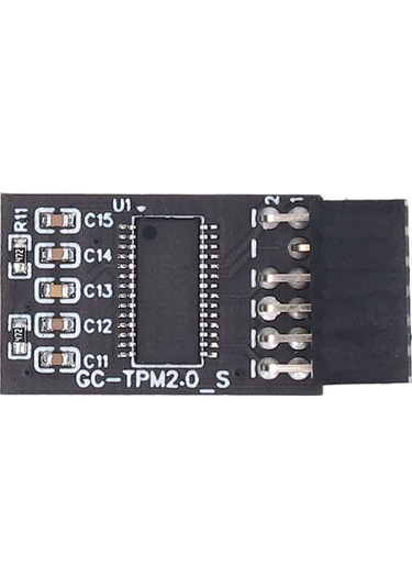 Tenfowee Gıgabyte İçin Güvenli Kripto İşlemci Tpm 2.0 Modülü - 12 Pin Spı/lpc Arayüzlü Kilit Oluşturma Ve Saklama Güvenlik Aksesuarı