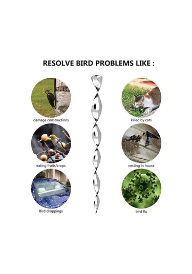 Homyl Kuş Korkutma Çubukları Haşere Tarım Bahçe B