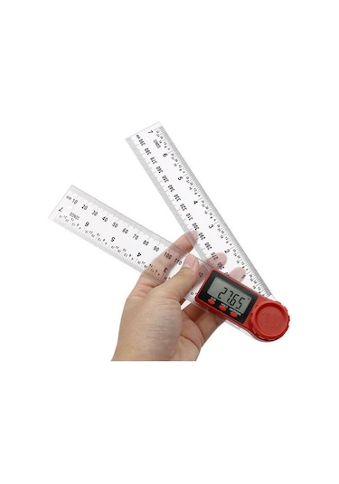 Suntek İletki Dijital Ekran Kumpas Şeffaf Sürmeli Kumpas 0-200mm