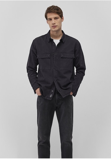 Mavi - Logan Siyah Utility Jean Gömlek 0210774-85822 Siyah