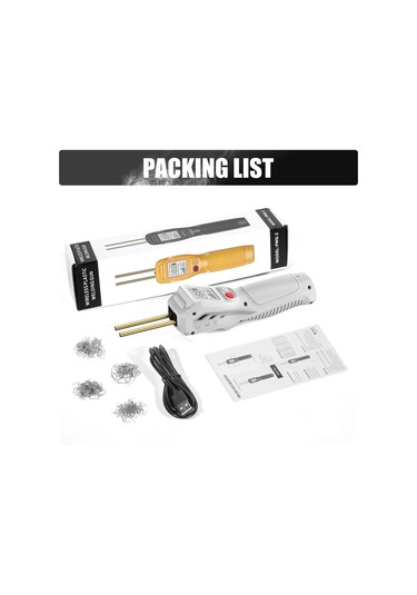 Tenfowee Kablosuz Plastik Kaynak Makinesi - Lcd Ekranlı, Li-po Pil, Hızlı 3-5sn Isınma, Çeşitli Tamir İşlevleri, Beyaz