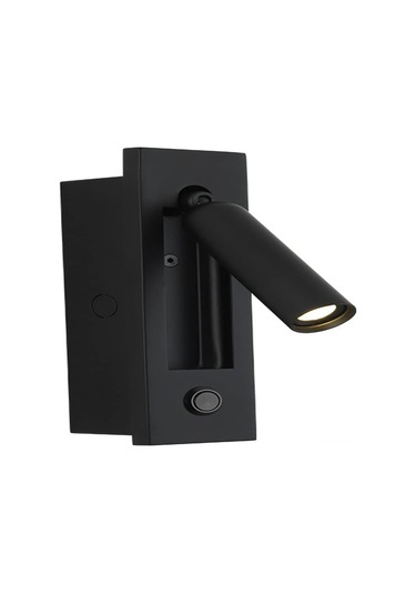 Moveevo Yatak Odası Okuma Işığı - Ayarlanabilir Esnek Kollu Led Duvar Lambası, Göz Koruyucu Yumuşak Işık, Otel Ve Ev İçin Dekoratif Aydınlatma Siyah