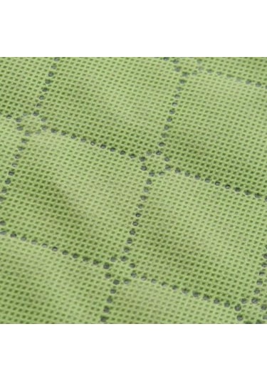 Yeşil Fermuarlı İstiflenebilir Giysi Yorgan Yastık Saklama Çantası Kutusu Ev Organizatör Kılıfı Yeşil