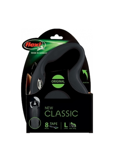 023020-Flexi New Classic 8 M Şerit Köpek Gezdirme Tasması 50 Kg