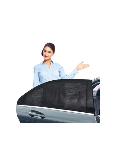 2 Adet Oto Araç Araba Güneşlik Yan Cam Perde Yancam Güneşliği