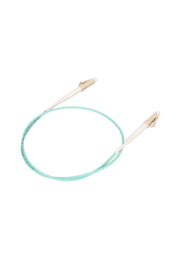 Fosenze 0.5m Lc-lc Tek Yönlü Om3 Çok Modlu Fiber Kablo - Sfp Alıcı-verici, Ethernet Anahtarı, Medya Dönüştürücü İçin Dayanıklı Ve Kararlı Transmisyon
