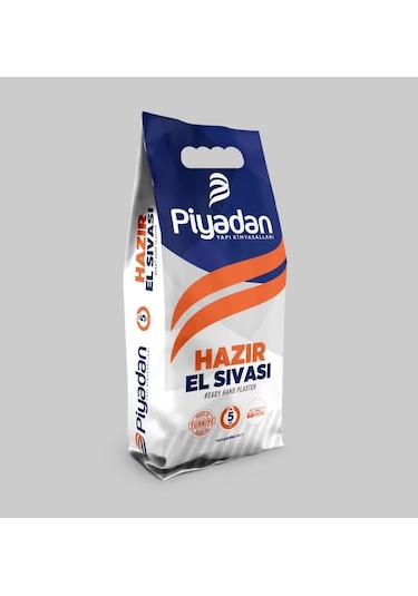 Piyadan Çimento Esaslı Hazır El Sıvası (5KG/Trb)
