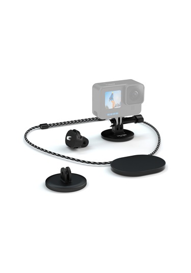 Vkemall Uurıg Bh-06 Manyetik Boyun Tutucu: Hareketli Kamera/ Telefon İçin 5kg Yük Kapasitesi, Açı Ayarlı, Hızlı Kurulum, Gopro/djı/ınsta360 Uyumlu