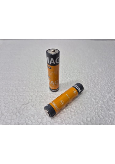 İnce Kalem Pil - Mag Batterıes Mg-26174 Alkalin Aaa 2'lı İnce Kalem Pil