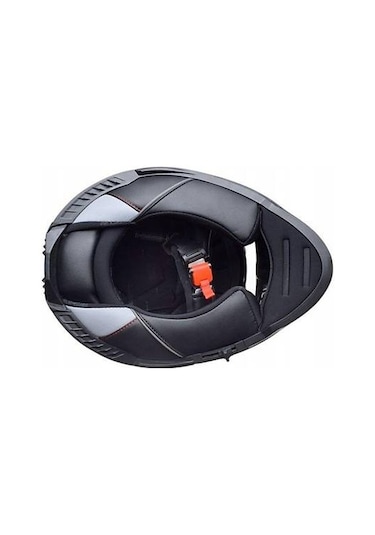 Ls2 Storm 2 Mat Siyah Kapalı Motosiklet Kaskı Gold Camlı Mat Siyah