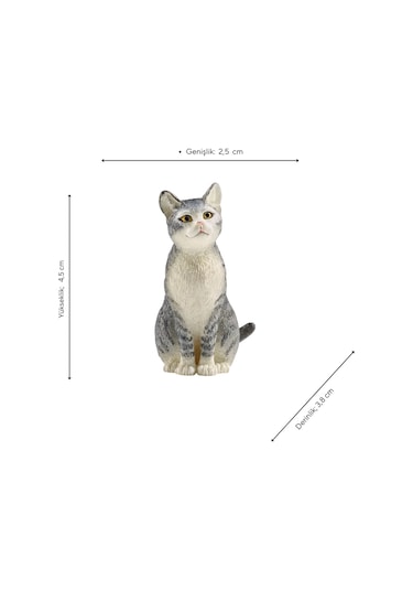 Schleich Oturan Kedi 13771