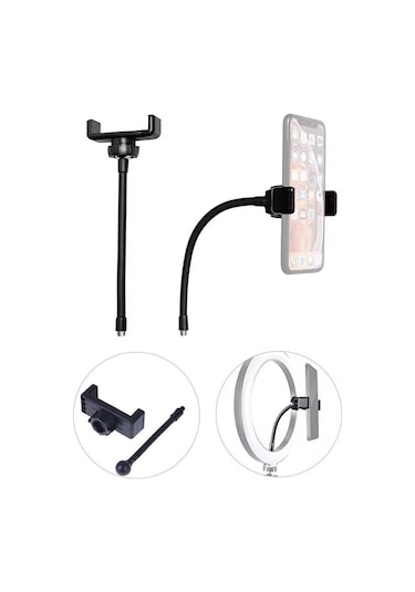 Vidalı 360 Rotation Akrobat Telefon Tutucu Ring Light İçin Yedek
