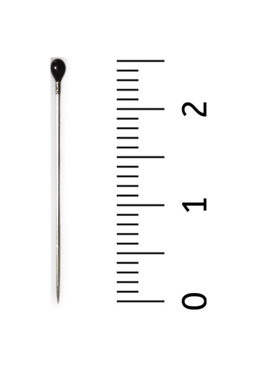 Toplu İğne Karışık Renkli 50 Adet 2.5cm - Eşarp Ve Şal Iğnesi - Kadın Tesettür Aksesuar Çok Amaçlı Karışık