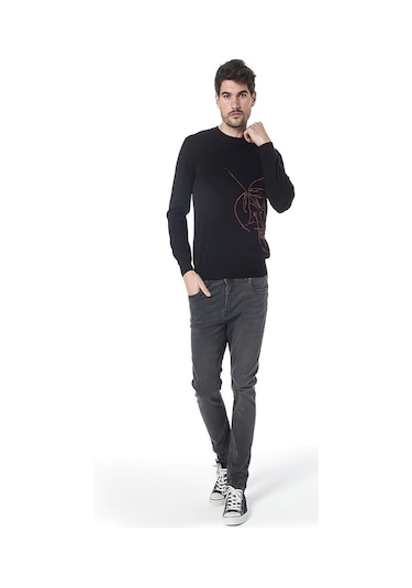 Yeni Zegna Erkek Siyah Triko (469833688) Beyaz