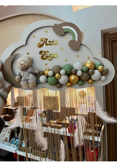 Bebek Odası Kapı Süsü-hastane Odası Bubble Kapı Süsü-balonlu Kapı Süsü