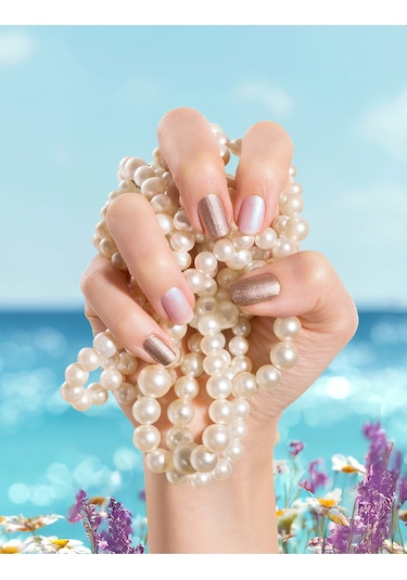 Flormar Pearly Yarı Transparan & Parlak Bitişli Sedefli Oje Pl473 Pearl Beige