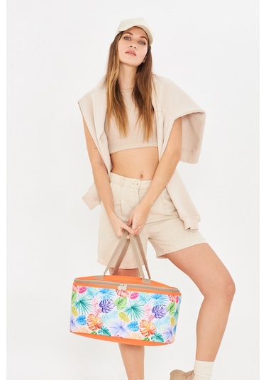 Superbag 22 Litre Piknik/kamp Çantası Sepeti. Termal Termos Çanta Sıcak-soğuk Koruma Sağlar Luna-20250137 Luna Çok Renkli