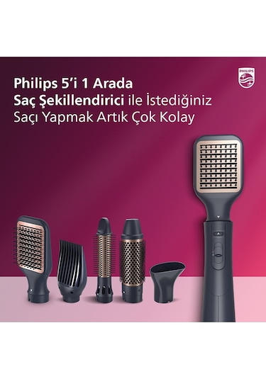 Philips BHA530/00 Hava Üflemeli Argan Yağlı Saç Şekillendirici