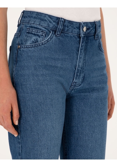 Pierre Cardin Kadın Mavi Pantolon Jean 50313219-vr036 Mavi