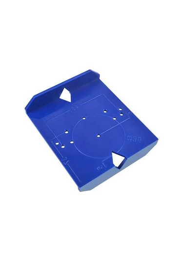Pazly Abs Plastik Matkap Şablonu - 35mm/40mm Delik Açma Aparatı