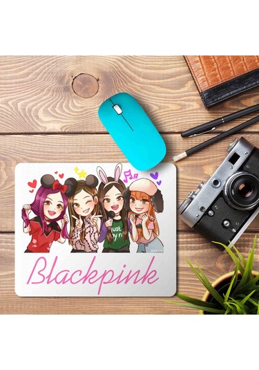 Black Pink Kpop Baskılı Mousepad Mouse Pad