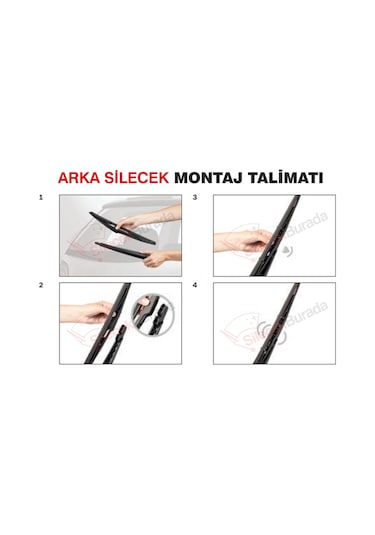 Renault Megane 3 Arka Silecek 2010-2014