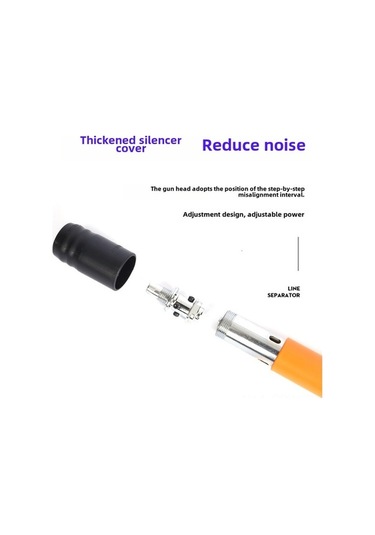 Tongxida Mini Çivi Atıcı - Tavan Montajı, Pencere Güvenliği İçin 0.57kg Hafif Tasarım + 50 Çivi Seti