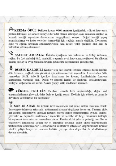 Delibon Creamy Ödül Maması Kuzulu 15gr 1 Tane