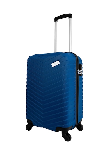 Wexta Wx-1001 Çivit Mavi Kabin Boy Valiz Mavi