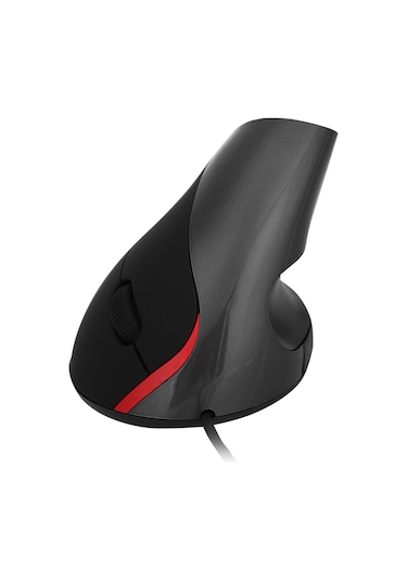 Dizüstü Bilgisayar İçin 1600 Dpı Bilek Destekli Ergonomik Tasarım Kablolu Oyun Faresi Siyah