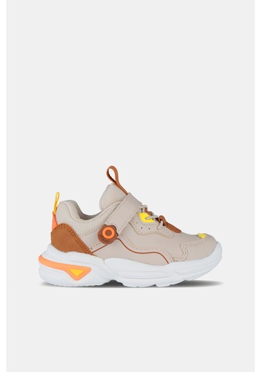 Vicco Charm Hafif Unisex Bebek Bej Spor Ayakkabı Bej