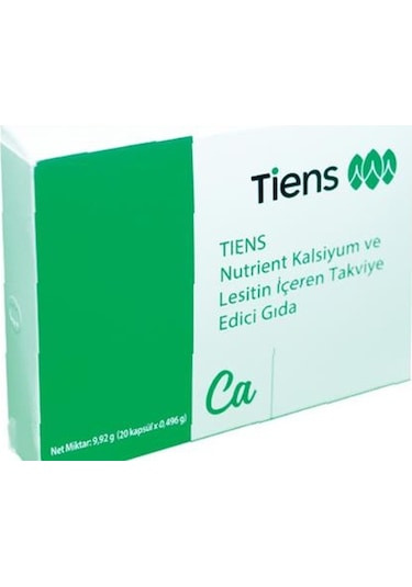 Tiens Kalsiyum Lesitin İçeren Takviye Edici Gıda