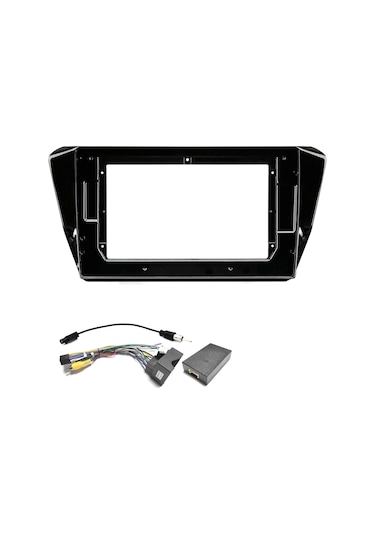 Noiser Skoda Superb 2015 - 2018 Android Teyp Çerçeve 10 İnch - Soket - Canbus
