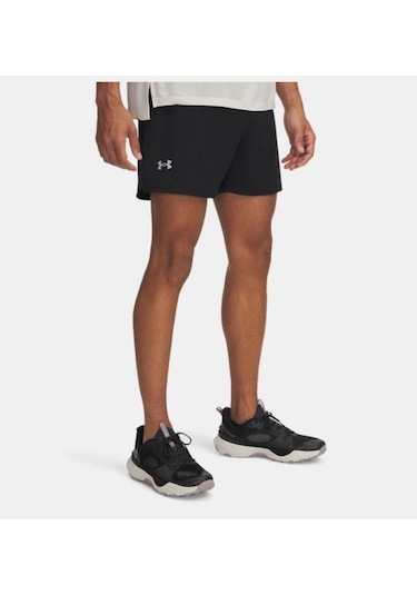 Erkek Ua Trail Run Launch Şort 1389810-001 Siyah