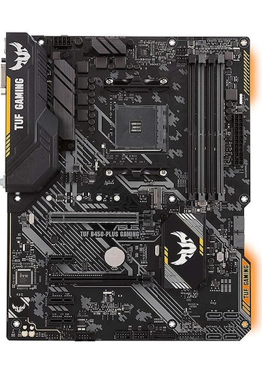 Asus TUF B450-Plus Gaming AMD B450 4400 MHz (OC) DDR4 Soket AM4 ATX Anakart
