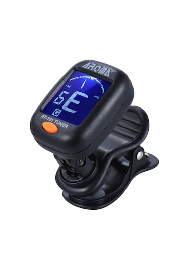 Akort Aleti Gitar Tuner - Aroma At101 Digital Chromotic
