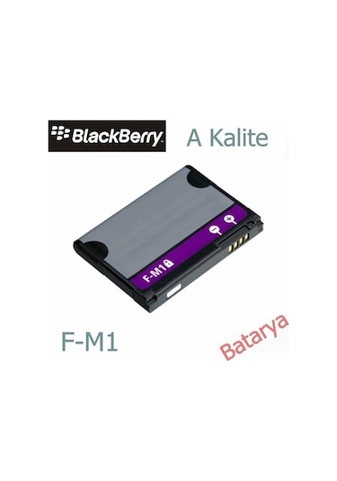 Blackberry F-M1 Batarya Pearl 9100 3G Style 9670 Uyumlu