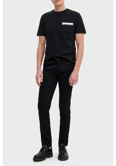 Calvin Klein Erkek T Shirt K10k113800 Beh Siyah SIYAH Siyah